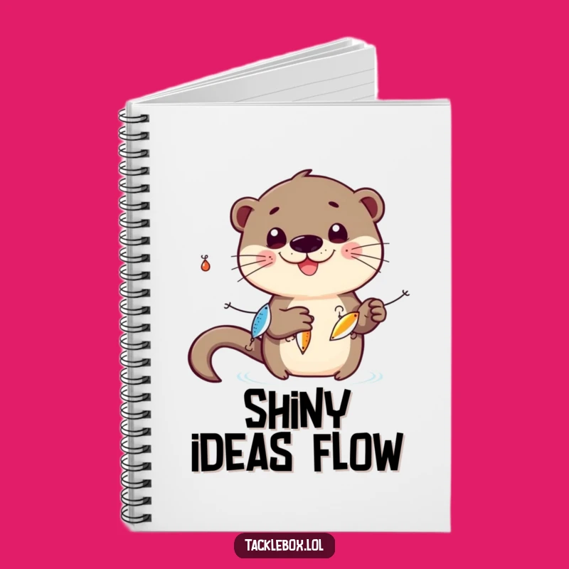 Funny Otter Notebook: Playful Juggling Journal & Gift